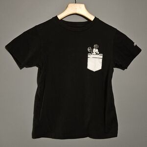 Disney Kids Collab With Uniqlo Sign By Artist Joshua Vides. Mickey Mouse - Black